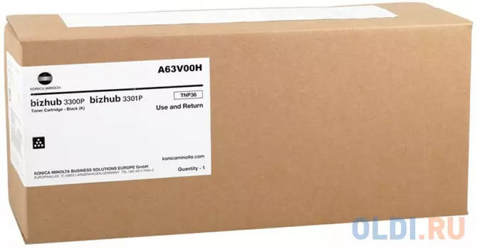 Тонер-картридж Konica Minolta A63V00H 10000стр Черный