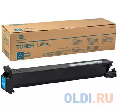 Тонер-картридж Konica-Minolta TN-213C для Bizhub C203 Cyan Голубой