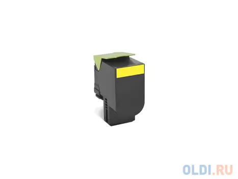 Тонер-картридж Lexmark 80C8XY0 4000стр Желтый