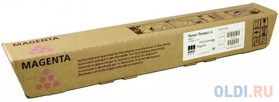 Тонер-картридж Ricoh MP C5502E 22500стр Пурпурный