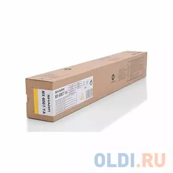 Тонер-картридж Sharp MX60GTYA 24000стр Желтый