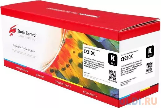 Тонер Картридж Static Control 002-01-LF210X CF210X черный (2400стр.) для HP LJ Pro M251/M276