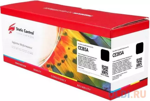 Тонер Картридж Static Control 002-01-TE285A CE285A черный (1600стр.) для HP LJ P1102/P1102W/M1130/M1132