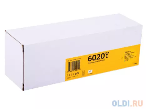 Картридж T2 TC-X6020Y 1000стр Желтый
