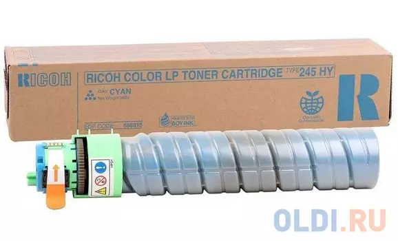 Тонер-картридж Ricoh 888315 15000стр Голубой