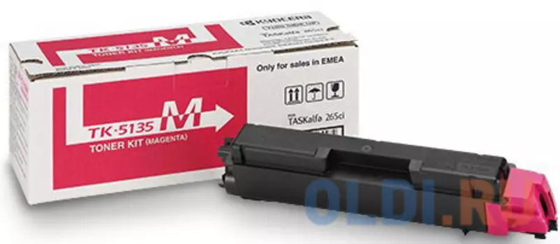 Тонер-картридж TK-5135M для TASKalfa 265ci