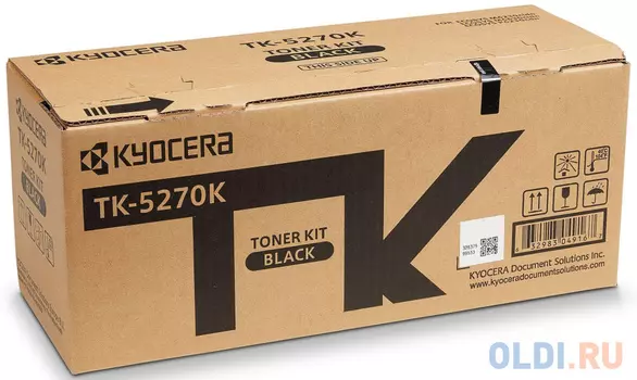 Картридж Kyocera Mita TK-5270K 8000стр Черный