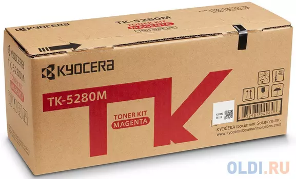 Тонер-картридж Kyocera Mita TK-5280M 11000стр Пурпурный