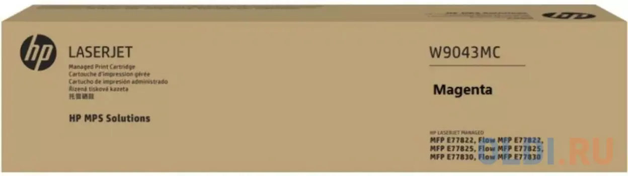 Тонер-картридж/ Тонер-картридж HP для Color LJ Managed MFP (E77822, E77825, E77830), пурпурный
