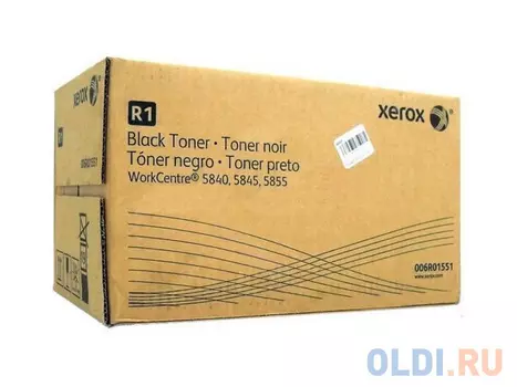 Тонер Xerox 006R01551 76000стр Черный