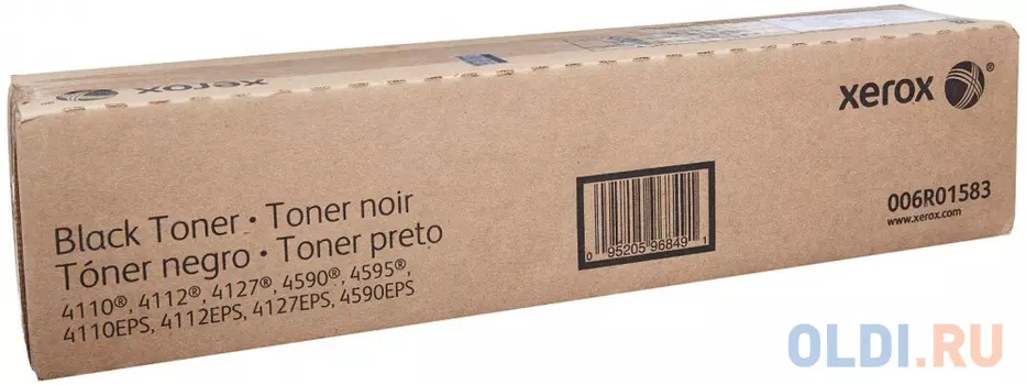 Тонер-картридж Xerox 006R01583 для WCP 4110/4112/4595 черный
