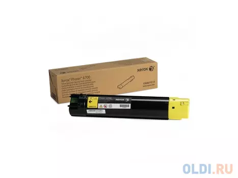 Тонер Xerox 106R01513 5000стр Желтый
