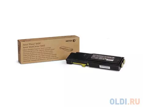 Тонер Xerox 106R02606 106R02606 2000стр Желтый