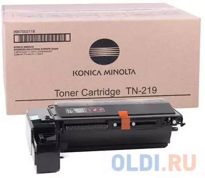 Тонер-картридж Konica Minolta TN-219 20000стр Черный