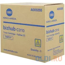 Тонер Konica-Minolta bizhub C3110 желтый TNP-51Y