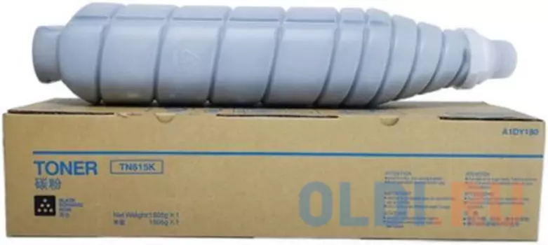 Тонер-картридж Konica Minolta TN-615K 91000стр Черный