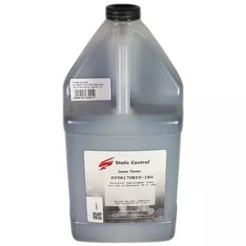 Тонер Static Control KYTK17UNIV-1KG черный (black) 1000 гр для Kyocera FS1000/1010/1020/1050