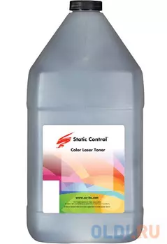 Тонер Static Control KYTK5140-1KG-K черный флакон 1000гр. для принтера Kyocera EcoSys-M6030/M6530/P6130/M6035/M6535/P6035