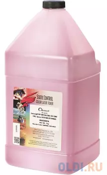 Тонер Static Control SAM406-1KG-MOS пурпурный флакон 1000гр. для принтера Samsung CLP-360/CLX-3300