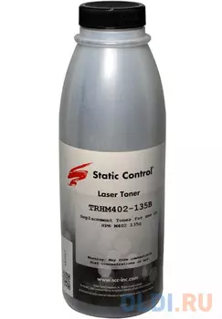 Тонер Static Control TRHM402-135B черный флакон 135гр. для принтера HP LJ M402/M426