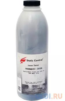 Тонер Static Control TRHM402-305B черный флакон 305гр. для принтера HP LJ M402/M426