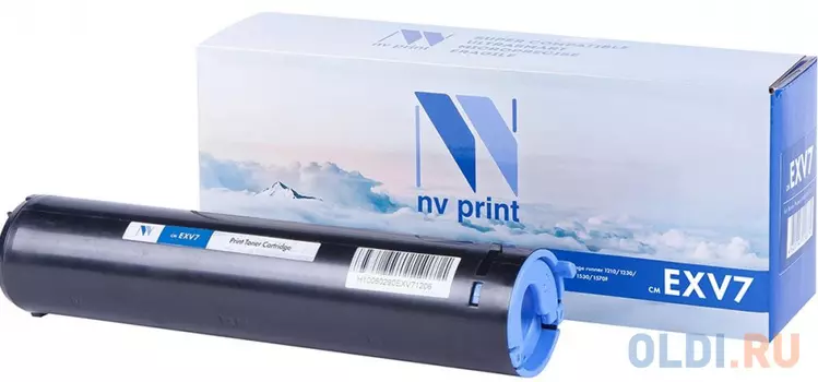 Тонер-туба NV-Print C-EXV7 5300стр Черный
