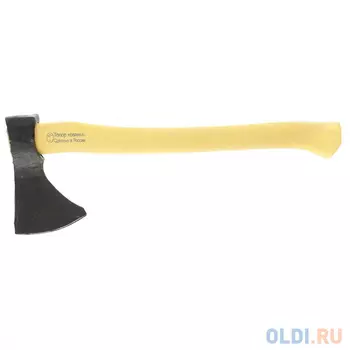 Топор кованный, в сборе, 600 г, деревянное топорище, 420 мм, таежный "Олень", г. Вача// Россия