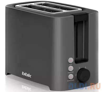 Тостер BBK TR81M темно-серый