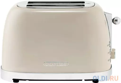 Тостер Galaxy Line GL 2918 900Вт кремовый