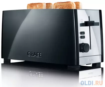 Тостер Graef TO 102 чёрный