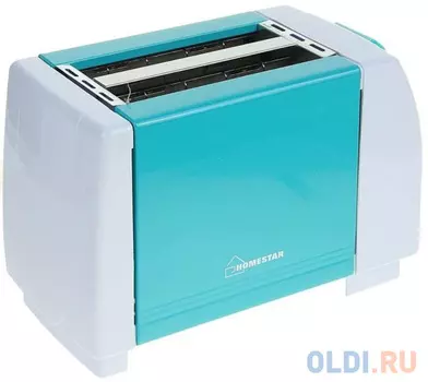 ТОСТЕР "HOMESTAR" HS-2002 750 ВТ (БИРЮЗОВЫЙ) (1/6)