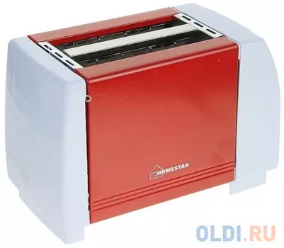 ТОСТЕР "HOMESTAR" HS-2002 750 ВТ (КОРАЛЛ) (1/6)