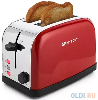 Тостер KITFORT KT-2014-3 красный