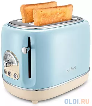 Тостер KITFORT КТ-4004-4, голубой