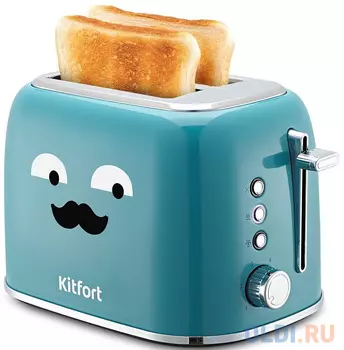 Тостер KITFORT КТ-6218-2 бирюзовый