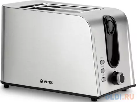 Тостер Vitek VT-1570, стальной