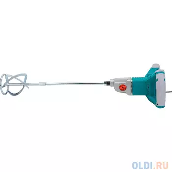 TOTAL Миксер строительный 1400В, 2 скор,750 об/мин TD614006