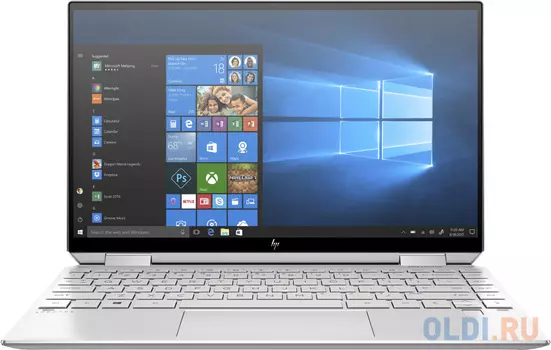 Трансформер HP Spectre x360 13-aw2025ur Core i5 1135G7/8Gb/SSD512Gb/Intel Iris Xe graphics/13.3"/IPS/Touch/FHD (1920x1080)/Windows 10/silver/WiFi/BT/Cam