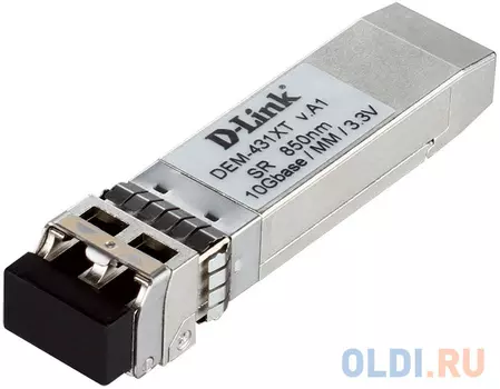 Трансивер сетевой D-Link DEM-431XT 10GBASE-SR SFP+ Transceiver w/o DDM 3.3V