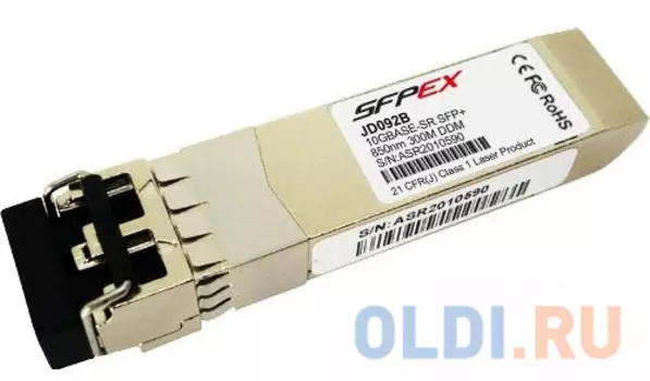 Трансивер сетевой HP HP X130 10G SFP+ LC SR Transceiver JD092B