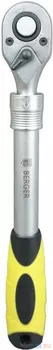 Трещотка BERGER BG2282 телескопическая 1/2" 305 - 445мм