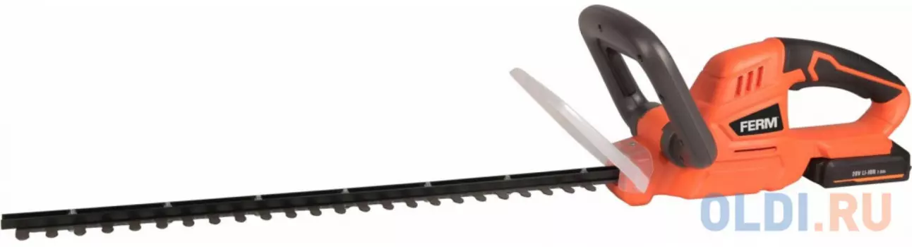 Триммер для живой изгороди FERM, 20 В., акк Li-Ion. ЗУ