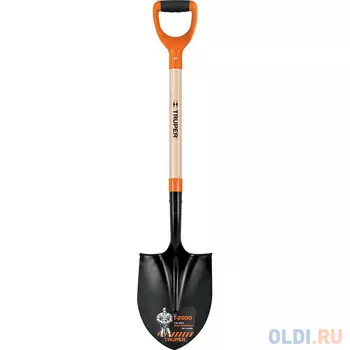 Truper Лопата штыковая ,сферич.ковш , компенсационная POLY-Y-ручка 102 см PRY-P 17160