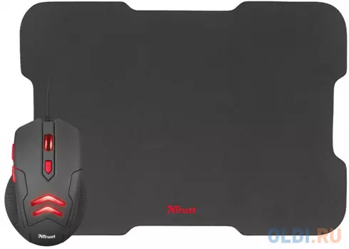 Trust Ziva Gaming Mouse with mouse pad (21963)