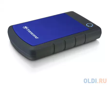 Внешний жесткий диск 1Tb Transcend TS1TSJ25H3B 2.5" USB 3.0 <Retail