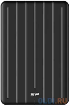 Твердотельный диск 2TB Silicon Power Bolt B75 Pro, External, Type-C [R/W - 520/420 MB/s] Алюминий/Черный