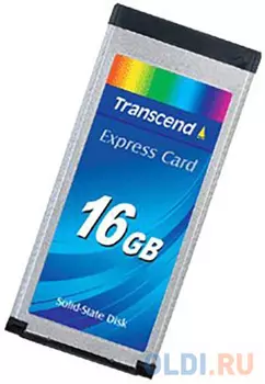 Твердотельный накопитель 16GB ExpressCard SSD, MLC Transcend