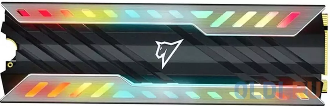 Твердотельный накопитель Netac NV3000 RGB PCIe 3 x4 M.2 2280 NVMe 3D NAND SSD 1TB, R/W up to 3400/2000MB/s, with heat sink & RGB