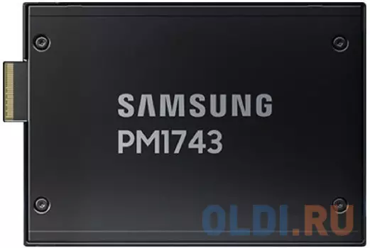 Твердотельный накопитель/ Samsung SSD PM1743, 7680GB E3.S, PCIe 5.0 x4 (12 мес.)
