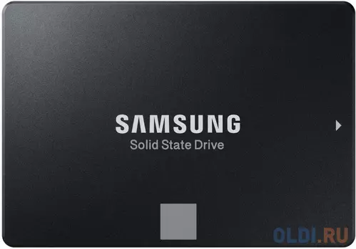 Твердотельный накопитель SSD 2.5" 1TB Samsung 860 EVO (R550/W520Mb/s, V-NAND 3-bit MLC, MJX, SATA 6Gb/s) (MZ-76E1T0BW)